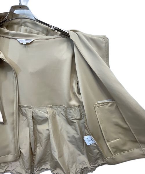Super Beauty（スーパービューティ）Super Beauty (スーパービューティ) ジップパーカー ベージュ サイズ:40の古着・服飾アイテム