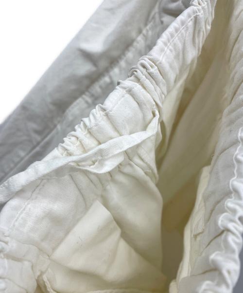 KAGURE（カグレ）KAGURE (カグレ) コットンクロップドパンツ ホワイト サイズ:FREEの古着・服飾アイテム