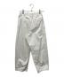 KAGURE (カグレ) コットンクロップドパンツ ホワイト サイズ:FREE：11000円