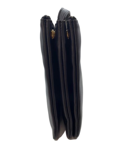 CELINE（セリーヌ）CELINE (セリーヌ) トリオショルダーバッグ ブラックの古着・服飾アイテム