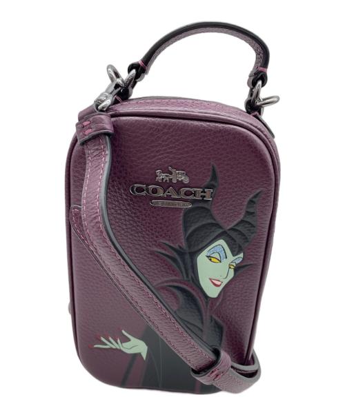 COACH（コーチ）COACH (コーチ) DISNEY (ディズニー) ショルダーポーチ パープルの古着・服飾アイテム