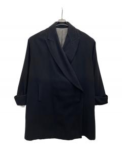 ISSEY MIYAKE MEN イッセイミヤケメン アンゴラ チェスターコート 中古・古着通販】ISSEY MIYAKE MEN (イッセイミヤケメン) アンゴラ混