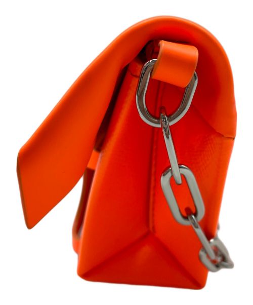 Maison Margiela（メゾンマルジェラ）Maison Margiela (メゾンマルジェラ) チェーンショルダーバッグ オレンジの古着・服飾アイテム