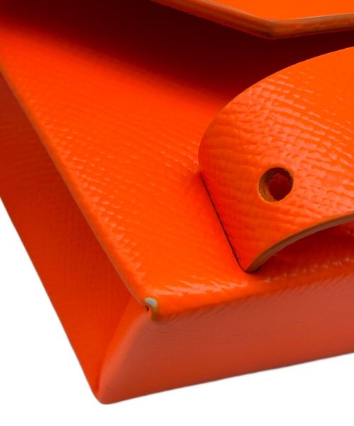 Maison Margiela（メゾンマルジェラ）Maison Margiela (メゾンマルジェラ) チェーンショルダーバッグ オレンジの古着・服飾アイテム