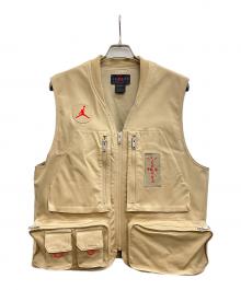 NIKE×Travis Scott CACTUS JACK（ナイキ×トラヴィス・スコット カクタスジャック）の古着「Utility Vest」｜ベージュ