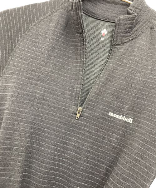 mont-bell（モンベル）mont-bell (モンベル) スーパーメリノウール ハイネックシャツ ブラック サイズ:Mの古着・服飾アイテム