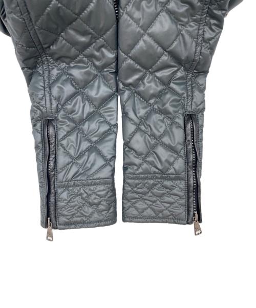 DOLCE & GABBANA（ドルチェ＆ガッバーナ）DOLCE & GABBANA (ドルチェ＆ガッバーナ) キルティングジャケット グレー サイズ:38の古着・服飾アイテム