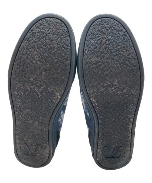 LOUIS VUITTON（ルイ ヴィトン）LOUIS VUITTON (ルイ ヴィトン) ハイカットスニーカー ネイビー サイズ:7の古着・服飾アイテム