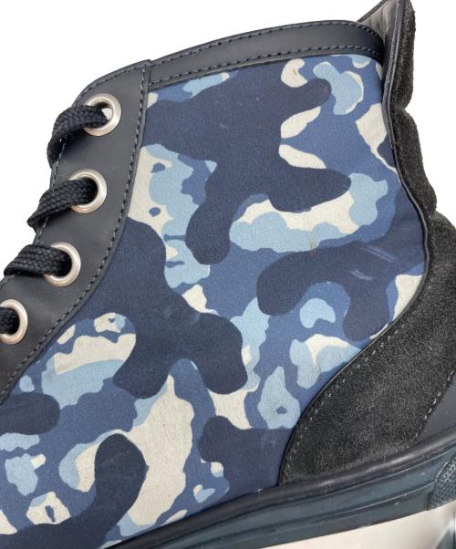 LOUIS VUITTON（ルイ ヴィトン）LOUIS VUITTON (ルイ ヴィトン) ハイカットスニーカー ネイビー サイズ:7の古着・服飾アイテム