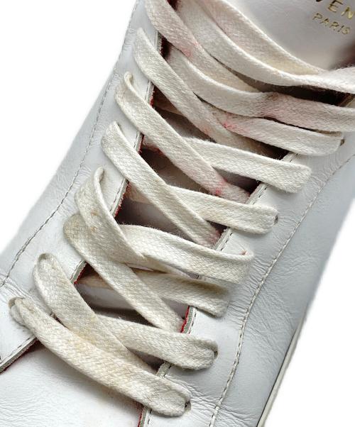 GIVENCHY（ジバンシィ）GIVENCHY (ジバンシィ) ハイカットスニーカー ホワイト×レッド サイズ:41の古着・服飾アイテム