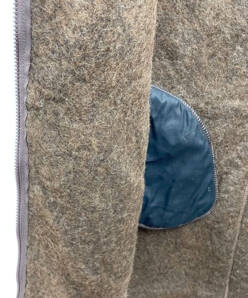 RELUME（レリューム）RELUME (レリューム) ウールベスト ブラウン サイズ:Lの古着・服飾アイテム