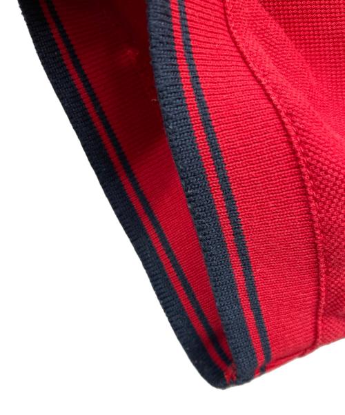 Dior（ディオール）Dior (ディオール) ポロシャツ レッド サイズ:46の古着・服飾アイテム