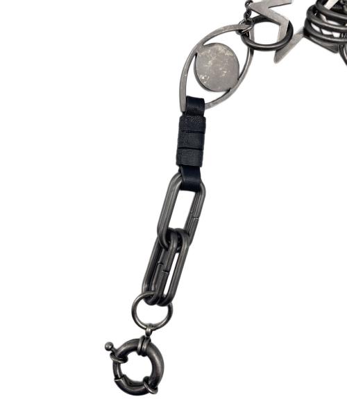 COACH（コーチ）COACH (コーチ) AMBUSH (アンブッシュ) バッグチャーム ブレスレット ブラックの古着・服飾アイテム