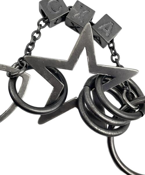 COACH（コーチ）COACH (コーチ) AMBUSH (アンブッシュ) バッグチャーム ブレスレット ブラックの古着・服飾アイテム