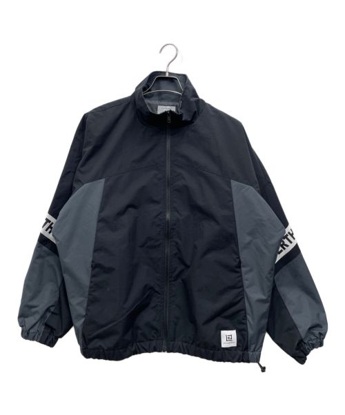 LINDERTHON（リンダーソン）LINDERTHON (リンダーソン) Logo Tape Track Jacket ブラック サイズ:Mの古着・服飾アイテム