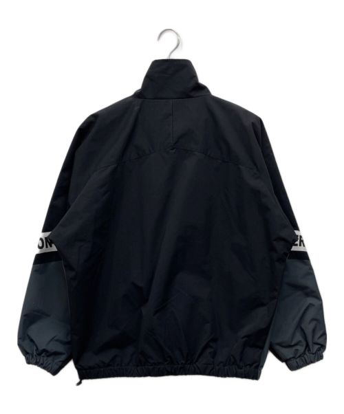 LINDERTHON（リンダーソン）LINDERTHON (リンダーソン) Logo Tape Track Jacket ブラック サイズ:Mの古着・服飾アイテム