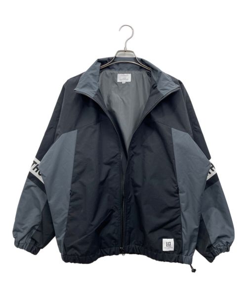 LINDERTHON（リンダーソン）LINDERTHON (リンダーソン) Logo Tape Track Jacket ブラック サイズ:Mの古着・服飾アイテム