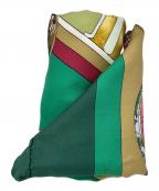 HERMESエルメス）の古着「シルクスカーフ」｜グリーン