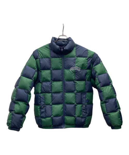 SUPREME（シュプリーム）Supreme (シュプリーム) ダウンジャケット グリーン サイズ:Mの古着・服飾アイテム