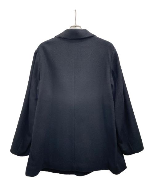 mb（エムビー）mb (エムビー) ハイエンド尾州ウールチェスターコート ブラック サイズ:Sの古着・服飾アイテム