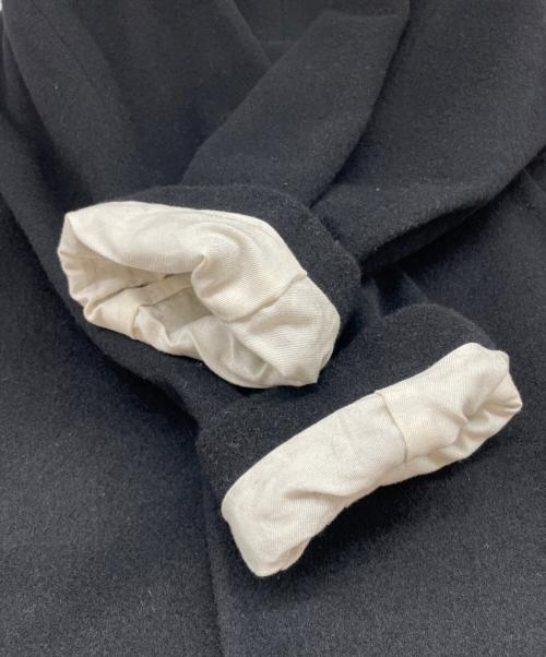 mb（エムビー）mb (エムビー) ハイエンド尾州ウールチェスターコート ブラック サイズ:Sの古着・服飾アイテム