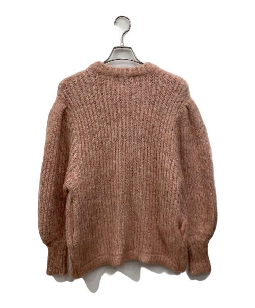 CLANE（クラネ）CLANE (クラネ) モヘアニットカーディガン レッド サイズ:SIZE1の古着・服飾アイテム