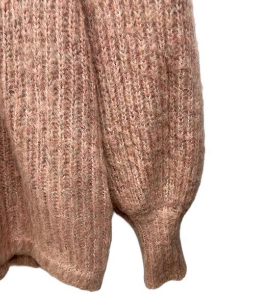 CLANE（クラネ）CLANE (クラネ) モヘアニットカーディガン レッド サイズ:SIZE1の古着・服飾アイテム