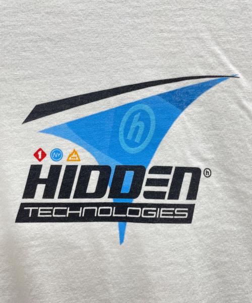 HIDDEN（ヒドゥン）HIDDEN (ヒドゥン) Tシャツ ホワイト サイズ:XLの古着・服飾アイテム