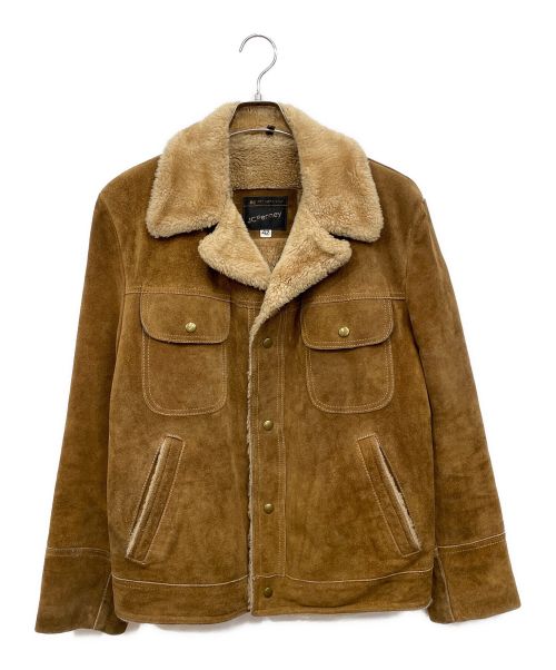J.C.PENNY（ジェーシーペニー）J.C.PENNY (J.C.ペニー) ランチジャケット ブラウン サイズ:42の古着・服飾アイテム