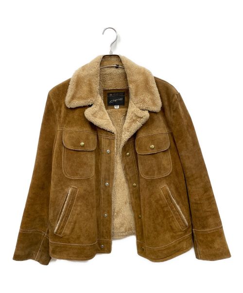J.C.PENNY（ジェーシーペニー）J.C.PENNY (J.C.ペニー) ランチジャケット ブラウン サイズ:42の古着・服飾アイテム