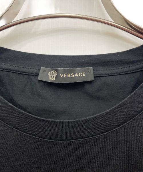 VERSACE（ヴェルサーチェ）VERSACE (ヴェルサーチ) Tシャツ ブラック サイズ:Lの古着・服飾アイテム