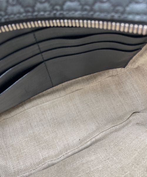GUCCI（グッチ）GUCCI (グッチ) ショルダーバッグ ブラックの古着・服飾アイテム