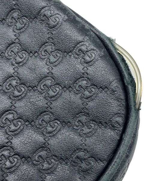 GUCCI（グッチ）GUCCI (グッチ) ショルダーバッグ ブラックの古着・服飾アイテム