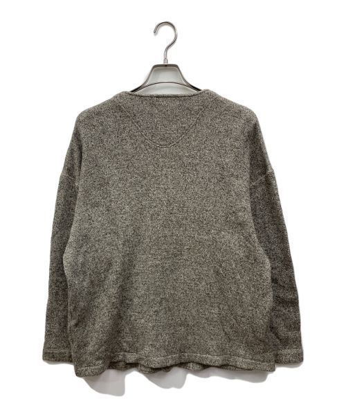 ISSEY MIYAKE（イッセイミヤケ）ISSEY MIYAKE (イッセイミヤケ) ニットカーディガン グレー サイズ:SIZE 3の古着・服飾アイテム