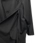 中古・古着 COMME des GARCONS (コムデギャルソン) ワイヤーサイドスリットトレンチコート ブラック サイズ:L：50000円