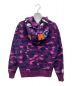 A BATHING APE (アベイシングエイプ) ジップパーカー パープル サイズ:L：20000円