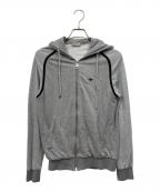 DIOR HOMMEディオール オム）の古着「ジップパーカー」｜グレー