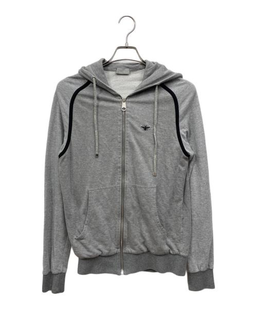 DIOR HOMME（ディオール オム）DIOR HOMME (ディオール オム) ジップパーカー グレー サイズ:48の古着・服飾アイテム