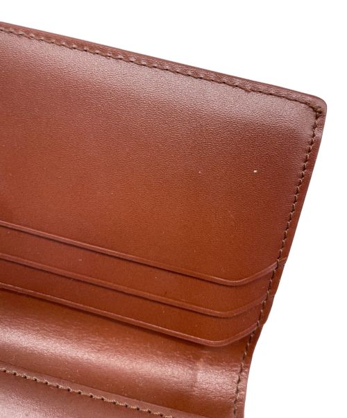 A.P.C.（アーペーセー）A.P.C. (アーペーセー) 3つ折り財布 ブラウンの古着・服飾アイテム