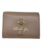 GUCCIグッチ）の古着「財布」｜ベージュ×ブラウン