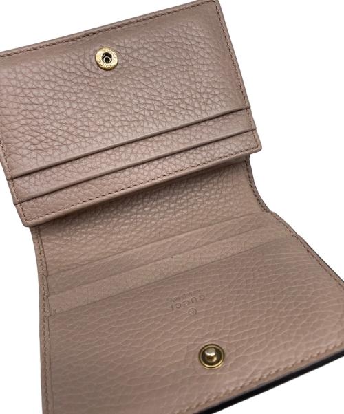 GUCCI（グッチ）GUCCI (グッチ) 財布 ベージュ×ブラウンの古着・服飾アイテム