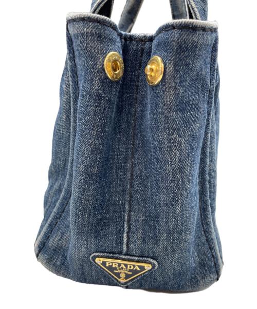 PRADA（プラダ）PRADA (プラダ) 2wayトートバッグ インディゴの古着・服飾アイテム