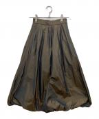 IENAイエナ）の古着「タフタバルーンスカート」｜ブラウン