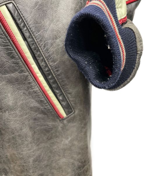 AVIREX（アヴィレックス）AVIREX (アヴィレックス) レザージャケット ブラック サイズ:Mの古着・服飾アイテム