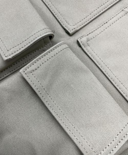 F/CE.（エフシーイー）F/CE. (エフシーイー) ポケットトートバッグ カーキの古着・服飾アイテム