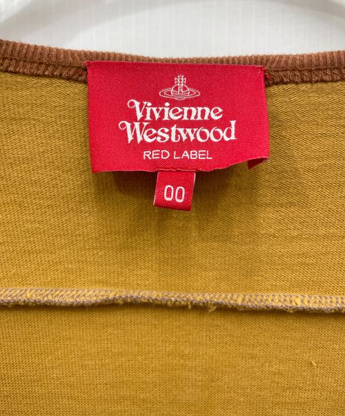 Vivienne Westwood RED LABEL（ヴィヴィアンウエストウッドレッドレーベル）Vivienne Westwood RED LABEL (ヴィヴィアンウエストウッドレッドレーベル) ワンピース ブラウン サイズ:00の古着・服飾アイテム