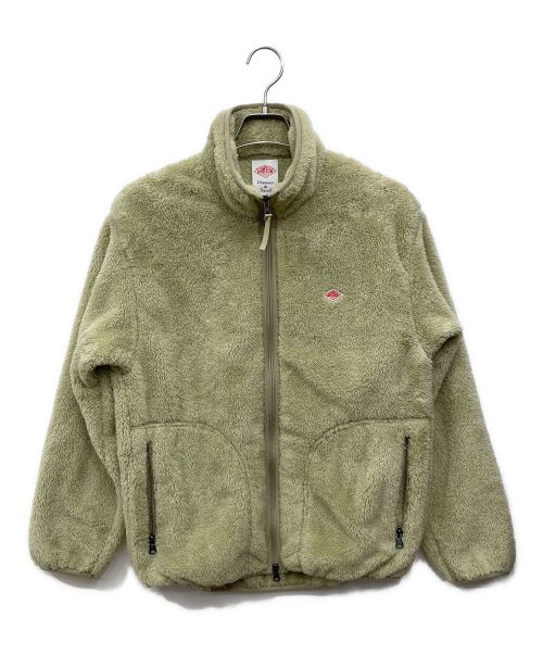 DANTON（ダントン）DANTON (ダントン) ハイパイル スタンドカラー フリースジャケット ベージュ サイズ:40の古着・服飾アイテム