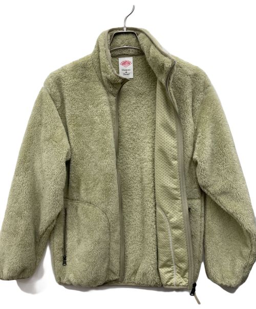 DANTON（ダントン）DANTON (ダントン) ハイパイル スタンドカラー フリースジャケット ベージュ サイズ:40の古着・服飾アイテム