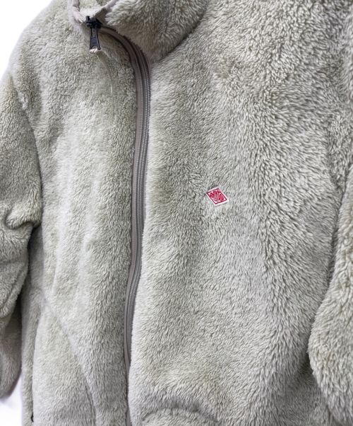 DANTON（ダントン）DANTON (ダントン) ハイパイル スタンドカラー フリースジャケット ベージュ サイズ:40の古着・服飾アイテム