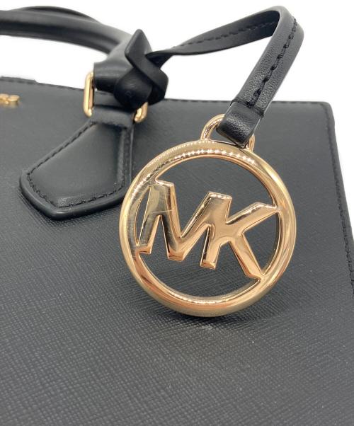 MICHAEL KORS（マイケルコース）MICHAEL KORS (マイケルコース) 2WAYショルダーバッグ ブラックの古着・服飾アイテム